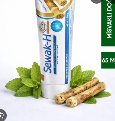 Sewak Al-Haşimi Misvaklı Alkolsüz Diş Macunu (100 ml)